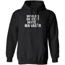 World's Okayest Hotel Manager T-Shirt CustomCat