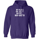 World's Okayest Hotel Manager T-Shirt CustomCat