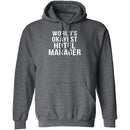 World's Okayest Hotel Manager T-Shirt CustomCat