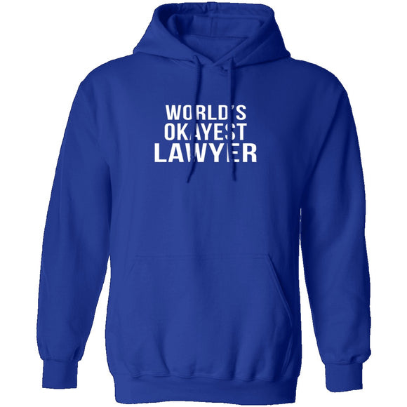 World's Okayest Lawyer T-Shirt CustomCat