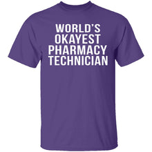 World's Okayest Pharmacy Technician T-Shirt