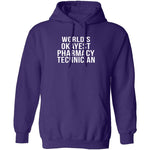 World's Okayest Pharmacy Technician T-Shirt CustomCat