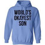 World's Okayest Son T-Shirt CustomCat