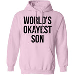 World's Okayest Son T-Shirt CustomCat