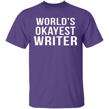 World's Okayest Writer T-Shirt