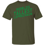 World's Tallest Leprechaun T-Shirt CustomCat