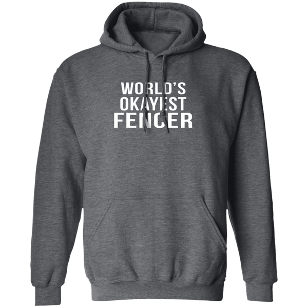 World's Okayest Fencer T-Shirt CustomCat