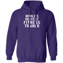 World's Okayest Fitness Trainer T-Shirt CustomCat