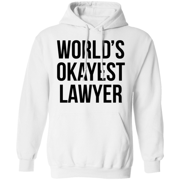 World's Okayest Lawyer T-Shirt CustomCat