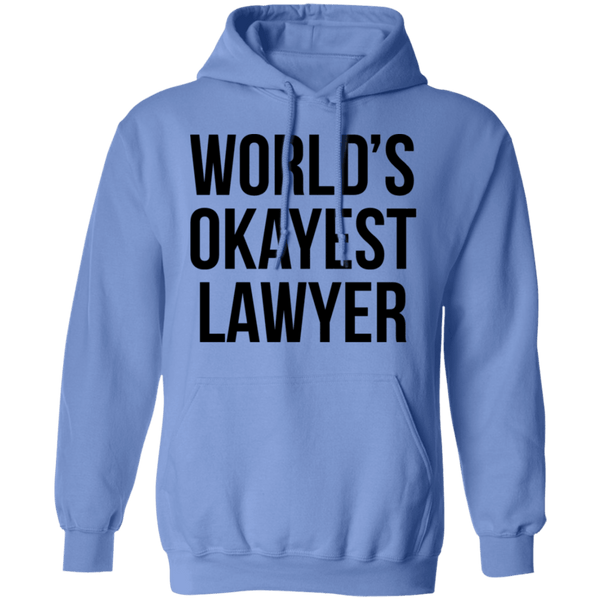 World's Okayest Lawyer T-Shirt CustomCat