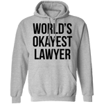 World's Okayest Lawyer T-Shirt CustomCat
