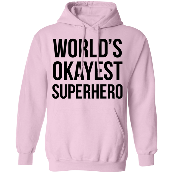 World's Okayest Superhero T-Shirt CustomCat