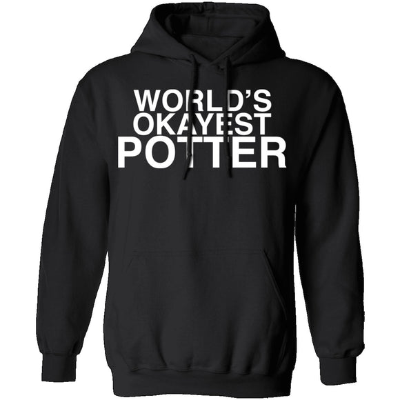 Worlds Okayest Potter T-Shirt CustomCat