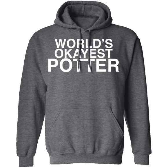 Worlds Okayest Potter T-Shirt CustomCat