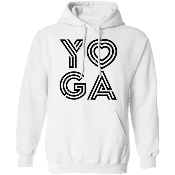 Yoga Heart T-Shirt CustomCat