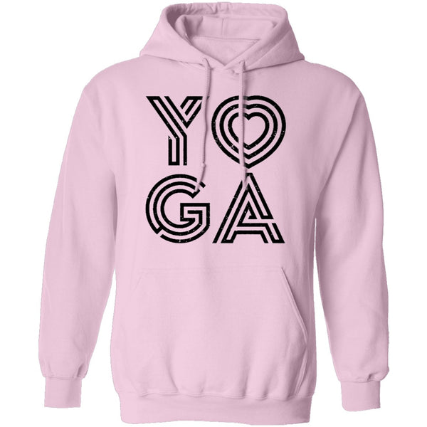 Yoga Heart T-Shirt CustomCat