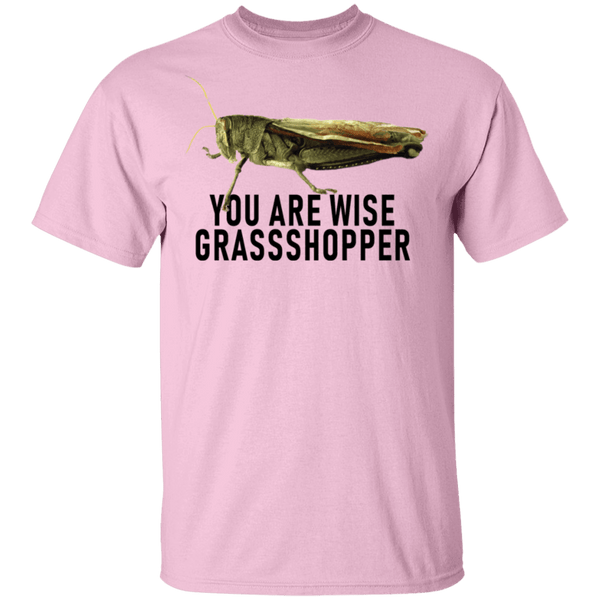 You Are Wise Grassshopper T-Shirt CustomCat