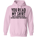 You Read My Shirt T-Shirt CustomCat
