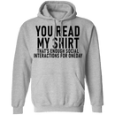 You Read My Shirt T-Shirt CustomCat