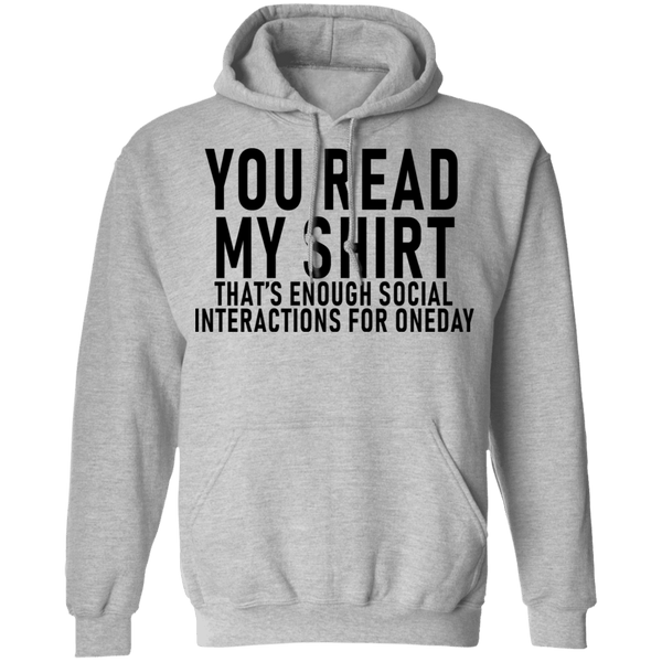 You Read My Shirt T-Shirt CustomCat