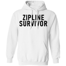 Zipline Survivor T-Shirt CustomCat