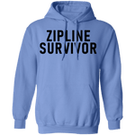 Zipline Survivor T-Shirt CustomCat