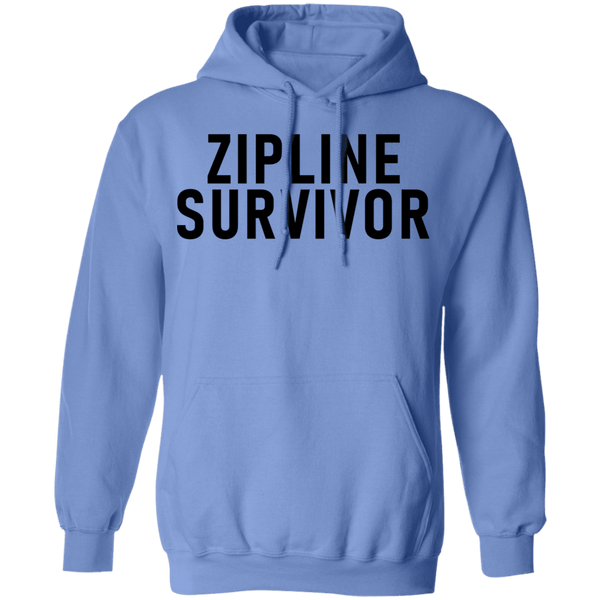 Zipline Survivor T-Shirt CustomCat