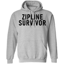 Zipline Survivor T-Shirt CustomCat