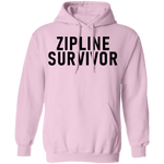 Zipline Survivor T-Shirt CustomCat