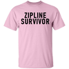 Zipline Survivor T-Shirt CustomCat