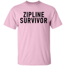 Zipline Survivor T-Shirt CustomCat