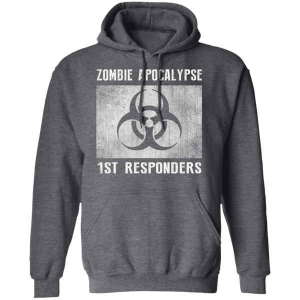 Zombie Apocalypse 1st Responders T-Shirt CustomCat