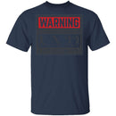 Zombie Chase Warning T-Shirt CustomCat
