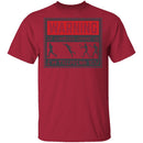 Zombie Chase Warning T-Shirt CustomCat