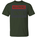 Zombie Chase Warning T-Shirt CustomCat