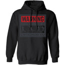 Zombie Chase Warning T-Shirt CustomCat
