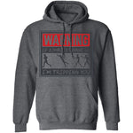 Zombie Chase Warning T-Shirt CustomCat