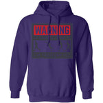 Zombie Chase Warning T-Shirt CustomCat