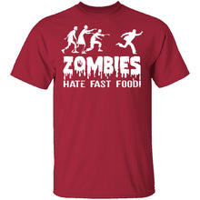 Zombies Hate Fast Food T-Shirt