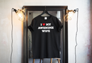 i love awesome my wife  Funny T-shirts & Hoodie-11