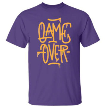 Buy purple Game Over - T-shirts &amp; Hoodie