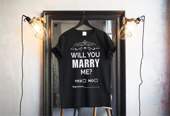 Will you marry me? T-shirts & Hoodie