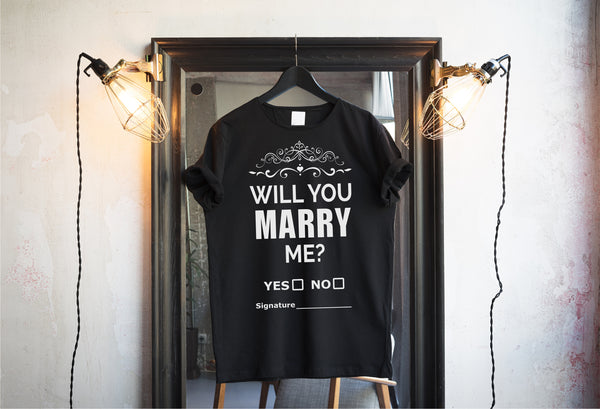 Will you marry me? T-shirts & Hoodie